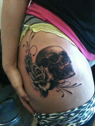 Explore knitting tattoo ideas, creative tattoo ideas in Johnstown, available at Kings Row Tattoo