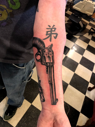 Explore ladies arm tattoo ideas, creative tattoo ideas in Black River Falls, available at Black River Tattoo