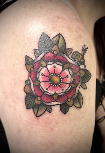 Explore dmt tattoo ideas, creative tattoo ideas in Raleigh, available at Conspiracy Ink Tattoos