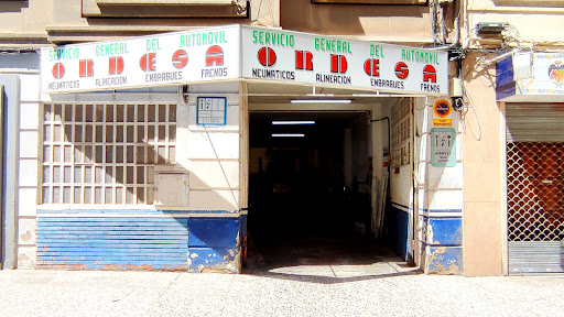 Talleres Ordesa en Zaragoza, Zaragoza