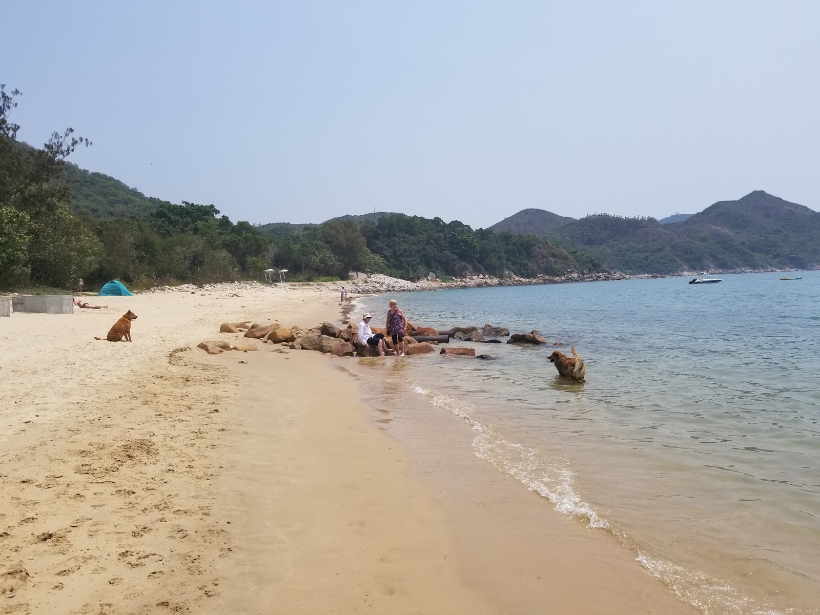 Lamma Power Station Beach的照片 带有宽敞的海湾