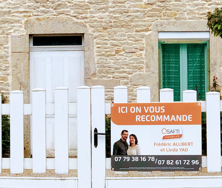 Linda Yao et Frédéric Allibert - Conseillers immobilier SAFTI - Sennecey-le-grand à Sennecey-le-Grand (Saône-et-Loire 71)