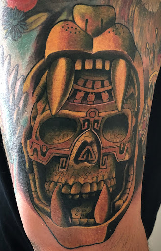 Explore deltoid tattoo ideas, creative tattoo ideas in Modesto, available at Inkwell Tattoo