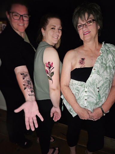 Explore disney sister tattoo ideas, creative tattoo ideas in Albuquerque, available at Golden Needle Tattoo Studio