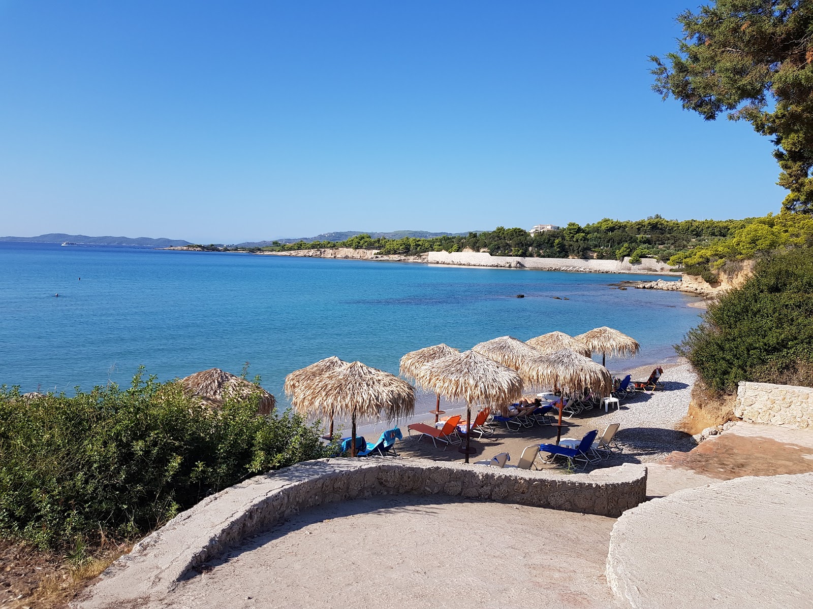 Zdjęcie Chrysi Akti beach położony w naturalnym obszarze