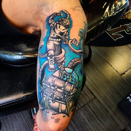 Explore baldur's gate tattoo ideas, creative tattoo ideas in Chicago, available at Mind Crusher Tattoo