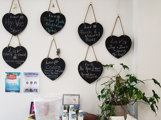 Ice Cream Shop «LUV Ice Cream Cafe», reviews and photos, 2587 7th Ave E, North St Paul, MN 55109, USA