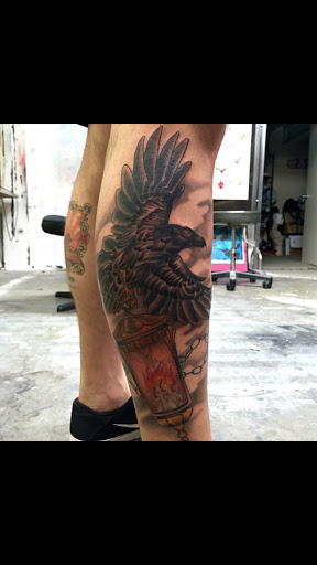 Explore mens collarbone tattoo ideas, creative tattoo ideas in Reno, available at Aces Tattoo