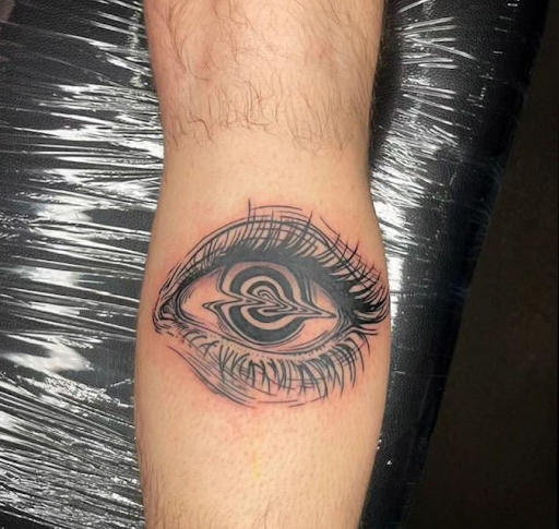 Explore elephant thigh tattoo ideas, creative tattoo ideas in Omaha, available at Collective Hive Tattoo