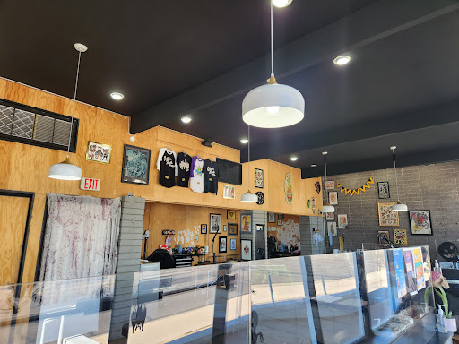 Explore leg sleeve tattoo ideas for men, creative tattoo ideas in Phoenix, available at Golden Rule Tattoo Camelback