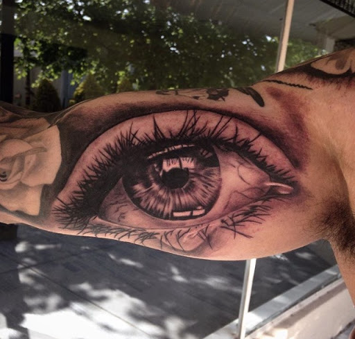 Explore crip tattoo ideas, creative tattoo ideas in Benicia, available at Bombshell Hair & Ink