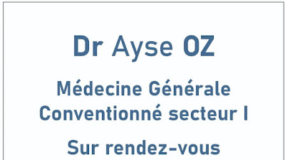 Dr Ayse OZ à Vénissieux