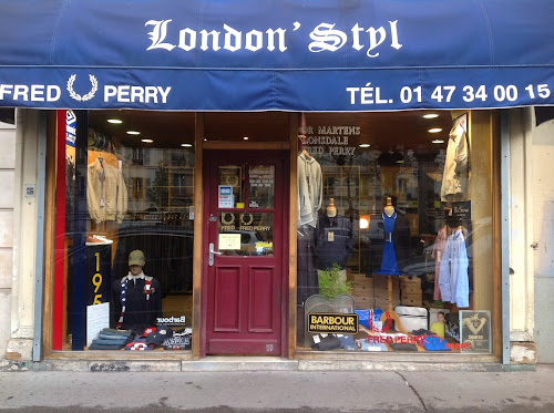 Magasin de vêtements O'London (anciennement London Styl') Paris