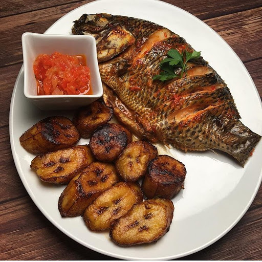 Grilled pork stand, Ishasi St, Ikorodu, Nigeria, American Restaurant, state Lagos