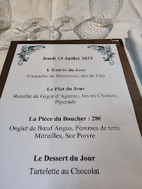 Bouillon Racine à Paris menu