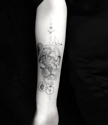 Explore tattoo ideas for women's arms, creative tattoo ideas in Katy, available at Family Tattoo Studio