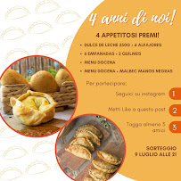 Menu du Alpi Empanadas à Turin