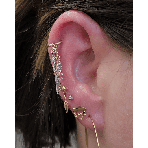 Explore tiger tattoo ideas for men, creative tattoo ideas in Thousand Oaks, available at Golden Moon Piercings