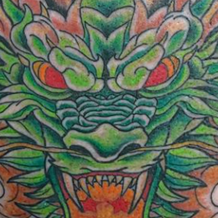 Explore kneecap tattoo ideas, creative tattoo ideas in Scranton, available at Electric City Tattoo and Piercing