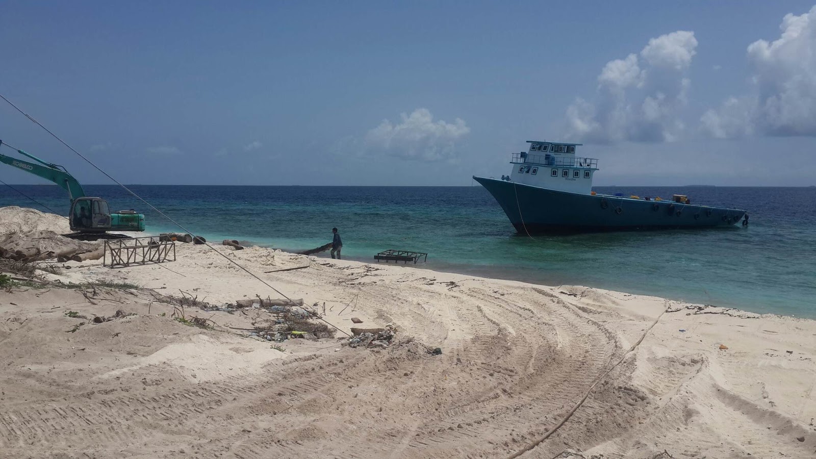 Innamaadhoo Island Beach的照片 具有非常干净级别的清洁度