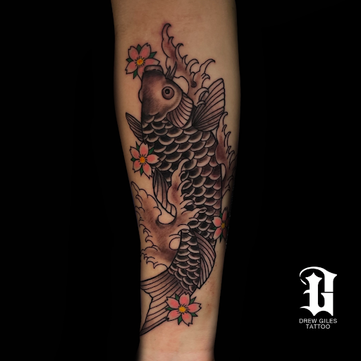 Explore spine tattoo cover up ideas, creative tattoo ideas in Addison, available at Cat Tattoo