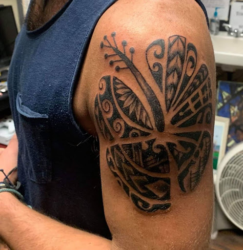 Explore puzzle tattoos ideas, creative tattoo ideas in Richmond, available at Art Period llc Tattoos and Artwork by Leigh Odom