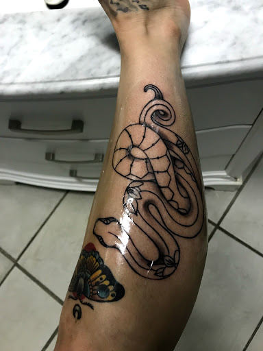 Explore forest sleeve tattoo ideas, creative tattoo ideas in Arlington, available at Urbans Tattoo & Piercing Studio