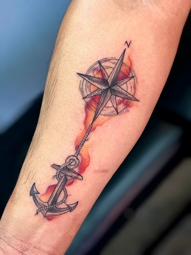 Explore leg sleeve tattoo ideas, creative tattoo ideas in Nashua, available at Mayhem Ink Tattoo