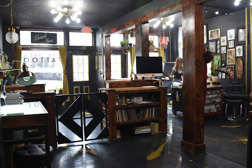 Explore ankle heart tattoo ideas, creative tattoo ideas in Des Moines, available at Black Magic Tattoo