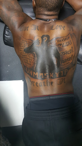 Explore half arm sleeve tattoo ideas, creative tattoo ideas in Maryville, available at Distinked Tattoo