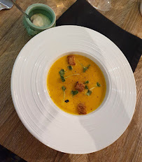 Soupe de potiron du Restaurant PAPILLES EN HERBES à Orléans - n°3