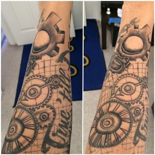 Find tropical flower tattoo ideas for your next unique tattoo in San Diego at Sideshow Tattoo and Piercing