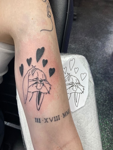 Explore chosen one tattoo ideas, creative tattoo ideas in Slippery Rock, available at Dinky Dachshund Tattoo Parlor