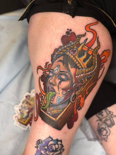 Explore mom and dad tattoos ideas, creative tattoo ideas in New Orleans, available at SwampWater Studio, LLc