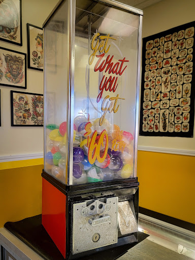 Find top of head tattoo ideas for your next unique tattoo in Johnstown at Lemon Bomb Tattoo Co.
