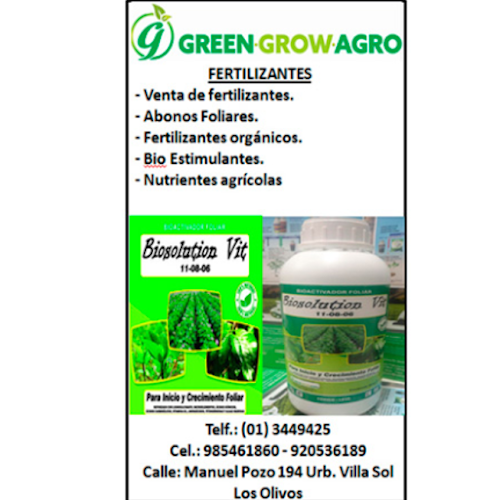 Green Grow Agro E.I.R.L. - Empresa de fumigación y control de plagas