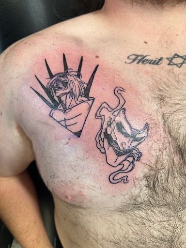 Explore zodiac tattoo ideas for men, creative tattoo ideas in Memphis, available at Inkatsuki Tattoos Art Studio