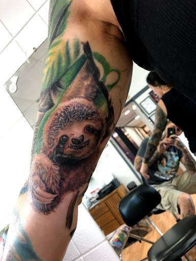 Explore mens tattoo filler ideas, creative tattoo ideas in Sarasota, available at SEVEN SINS Tattoo Studio