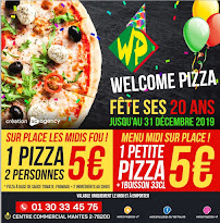 Welcome Pizza Mantes à Mantes-la-Jolie menu