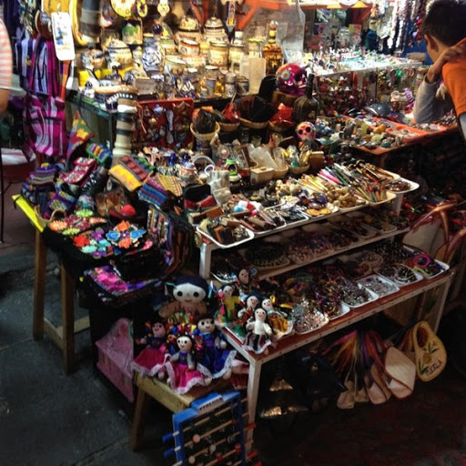 Mask shops in Puebla