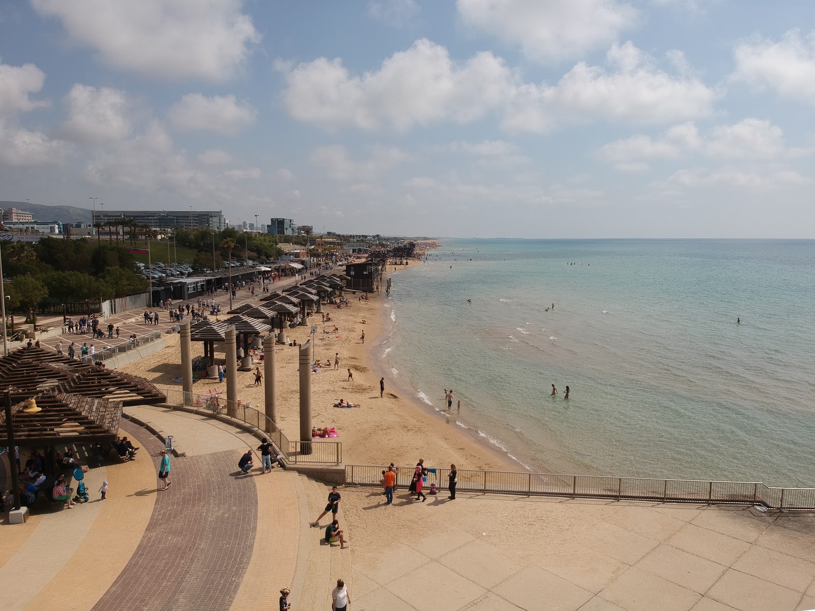 Zdjęcie Zamir beach z przestronna plaża