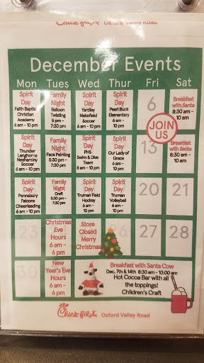 Fast Food Restaurant «Chick-fil-A», reviews and photos, 2424 Lincoln Hwy, Langhorne, PA 19047, USA