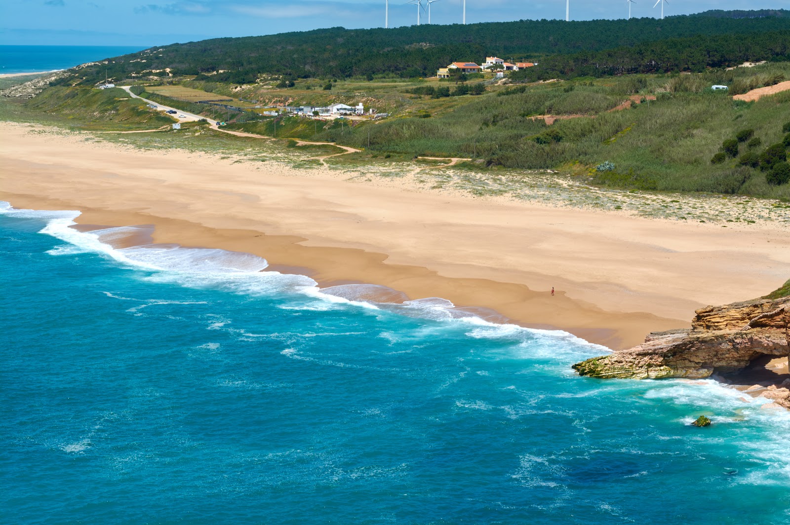 Foto van North Beach met turquoise puur water oppervlakte