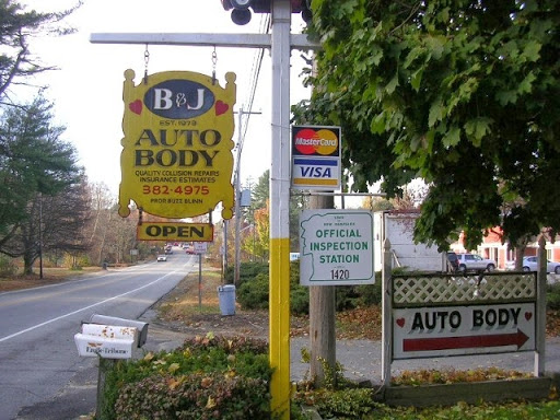 Auto Body Shop «B & J Auto Body», reviews and photos, 40 N Main St, Plaistow, NH 03865, USA