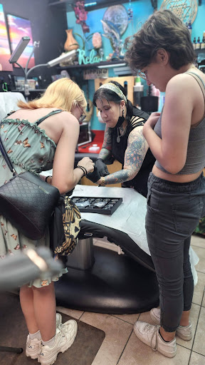 Explore squirtle tattoo ideas, creative tattoo ideas in Marysville, available at Hawaiian Touch Piercing Co.