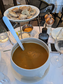 Soupe de potiron du Restaurant de fruits de mer La Brocherie Mandelieu à Mandelieu-la-Napoule - n°1