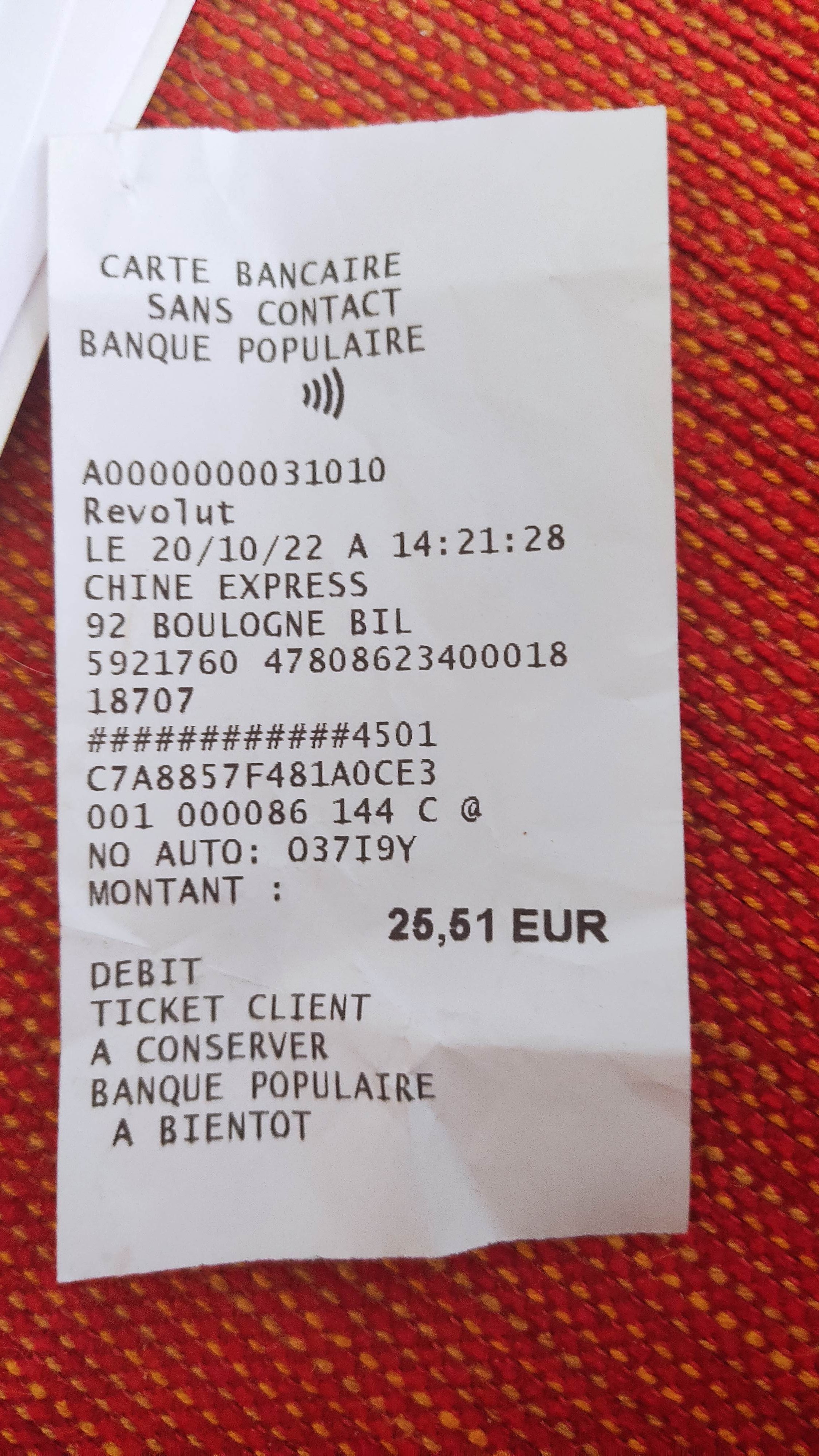 Photo n° 1 de l'avis de Jean-stephane.e fait le 20/10/2022 à 18:14