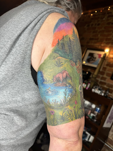 Explore tattoo ideas for rip brother, creative tattoo ideas in Broxton, available at Seratonin Tattoo Parlor