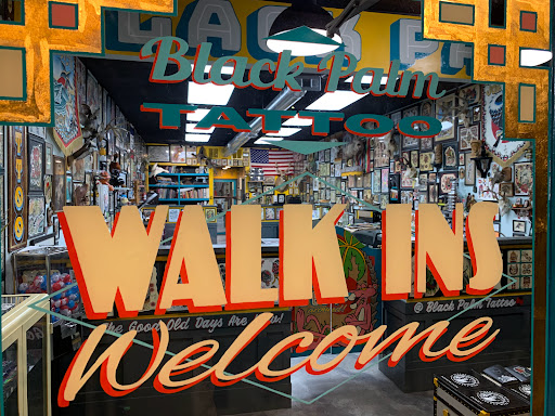 Explore viking head tattoo ideas, creative tattoo ideas in Orange, available at Black Palm Tattoo