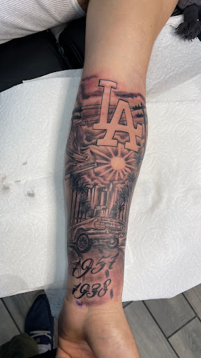 Explore father son tattoo ideas, creative tattoo ideas in Bakersfield, available at HomeMade Ink.